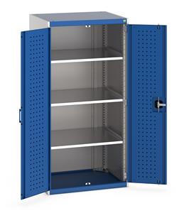Bott Perfo Door Cupboard 800Wx650Dx1600mmH - 3 Shelves Cupboards with Shelves 39/40020114.11 Bott Perfo Door Cupboard 800Wx650Dx1600mmH 3 Shelves.jpg
